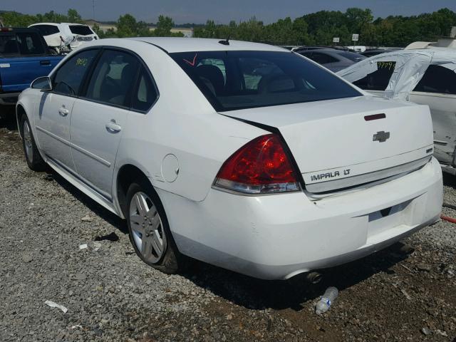 2G1WB5E34E1128203 - 2014 CHEVROLET IMPALA LIM WHITE photo 3