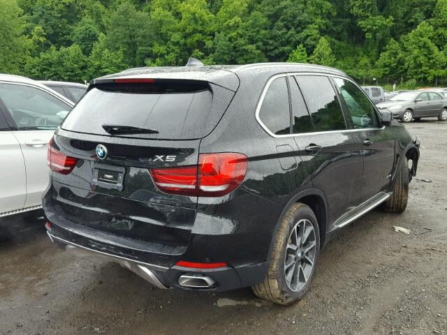 5UXKR0C5XJ0X92759 - 2018 BMW X5 XDRIVE3 BLACK photo 4