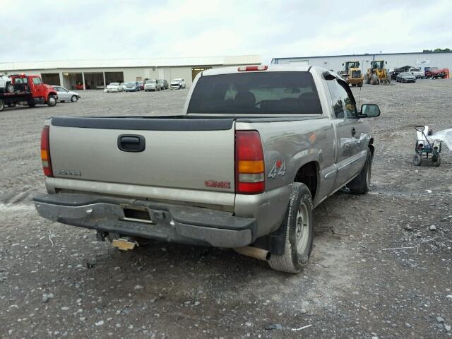 1GTEK19VXYE234519 - 2000 GMC NEW SIERRA SILVER photo 4