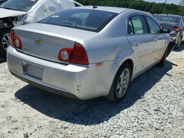 1G1ZG57B19F234528 - 2009 CHEVROLET MALIBU LS 银色 照片 4