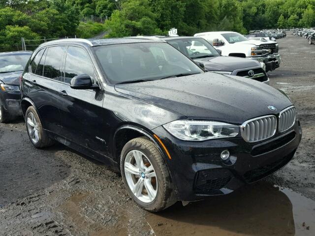 5UXKR6C55H0J83804 - 2017 BMW X5 XDRIVE5 BLACK photo 1