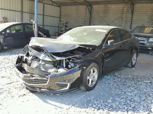1G1ZB5ST7HF128615 - 2017 CHEVROLET MALIBU LS Qara foto 2