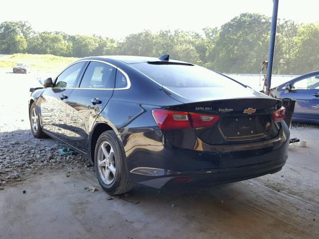1G1ZB5ST7HF128615 - 2017 CHEVROLET MALIBU LS Qara foto 3