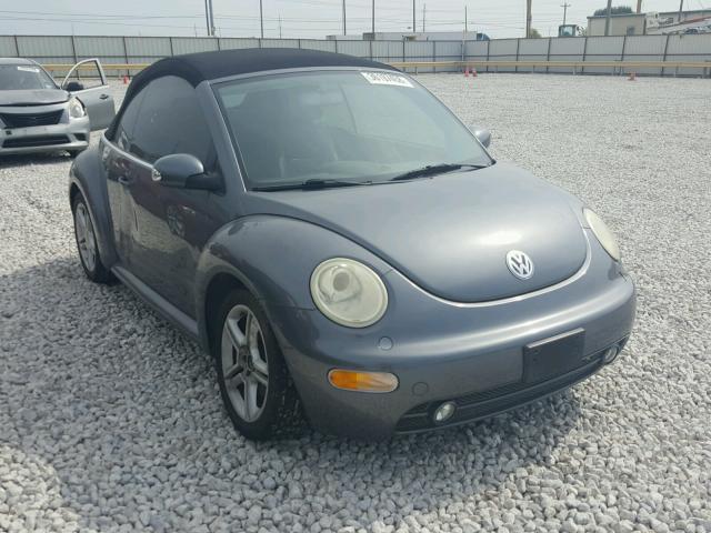 3VWCD31Y24M314420 - 2004 VOLKSWAGEN NEW BEETLE 灰色 照片 1