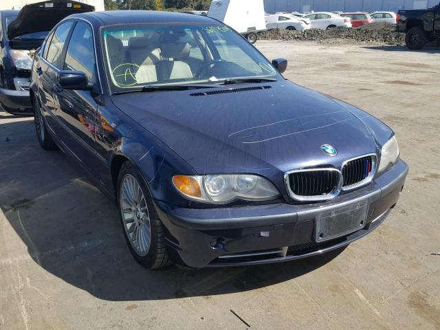 WBAEV53413KM27728 - 2003 BMW 330 I BLUE photo 1