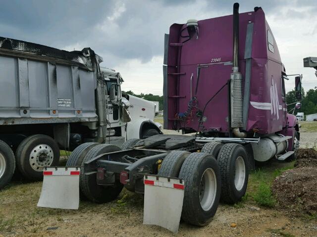 1FUJA6CG13LK59413 - 2003 FREIGHTLINER CONVENTION PURPLE photo 4