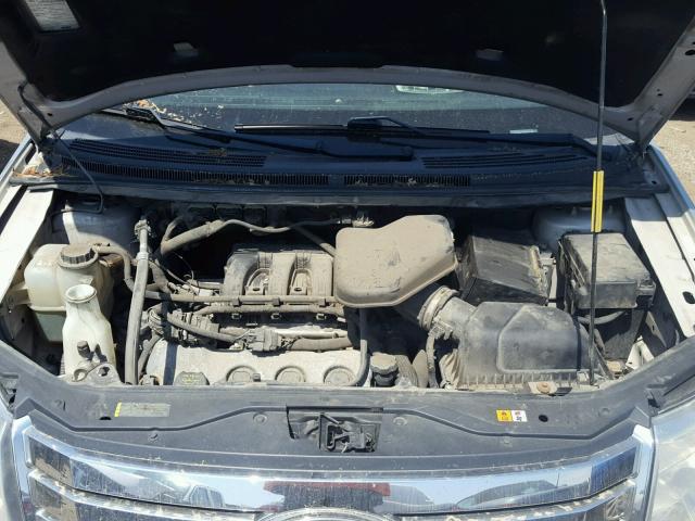 2FMDK48C59BA91520 - 2009 FORD EDGE SEL SILVER photo 7