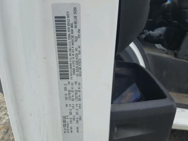 3C6URVJG2GE101520 - 2016 RAM PROMASTER 白色 照片 10