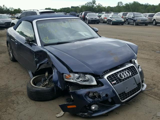 WAUDF48H19K011301 - 2009 AUDI A4 2.0T CA BLUE photo 1