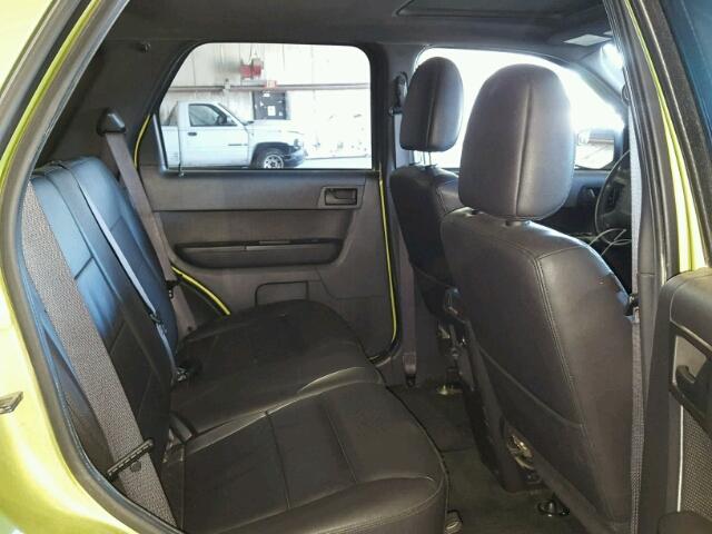 1FMCU9DG1CKB88593 - 2012 FORD ESCAPE XLT GREEN photo 6