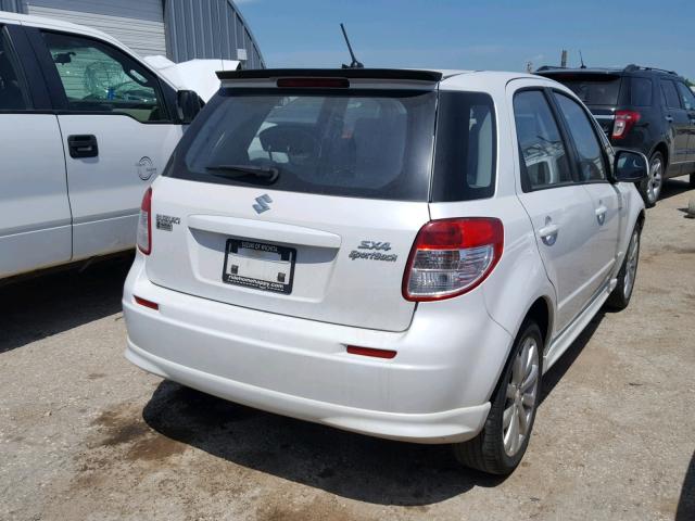 JS2YA5A57D6100239 - 2013 SUZUKI SX4 BASE WHITE photo 4