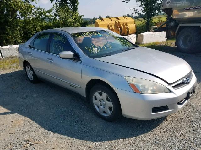 1HGCM56496A029817 - 2006 HONDA ACCORD LX SILVER photo 1