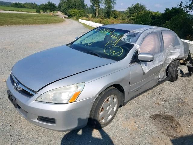 1HGCM56496A029817 - 2006 HONDA ACCORD LX SILVER photo 2