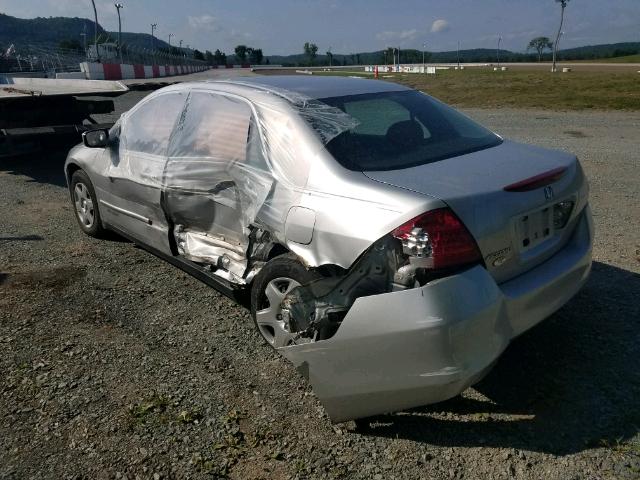 1HGCM56496A029817 - 2006 HONDA ACCORD LX SILVER photo 3