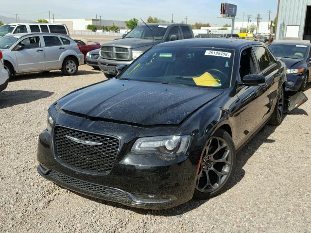 2C3CCABG4FH853434 - 2015 CHRYSLER 300 S BLACK photo 2