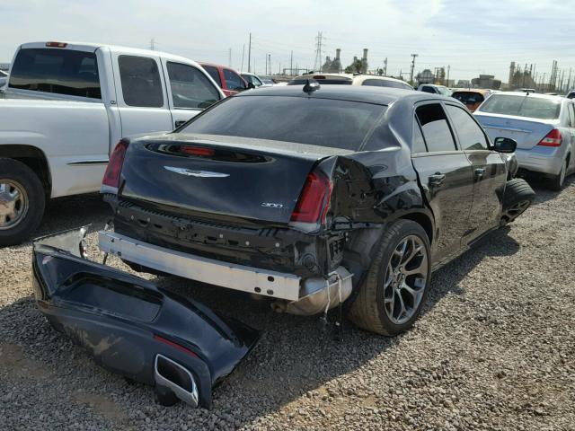 2C3CCABG4FH853434 - 2015 CHRYSLER 300 S BLACK photo 4