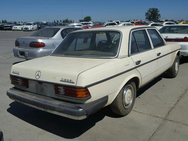 12312310144452 - 1979 MERCEDES-BENZ 240D CREAM photo 4