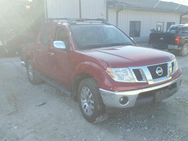 1N6AD0EV8CC482939 - 2012 NISSAN FRONTIER S RED photo 1