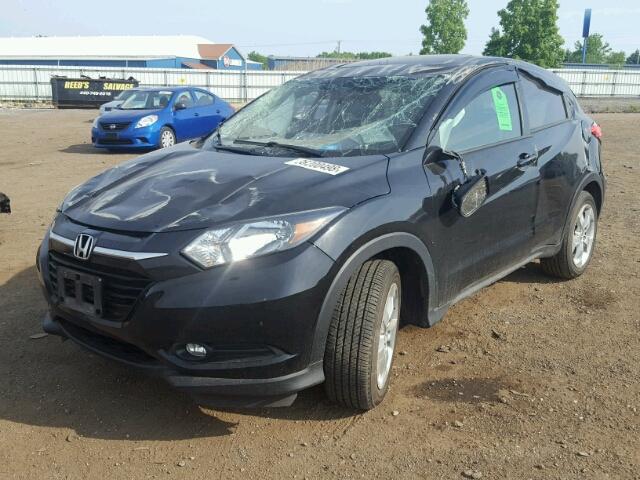 3CZRU6H56GM711203 - 2016 HONDA HR-V EX BLACK photo 2