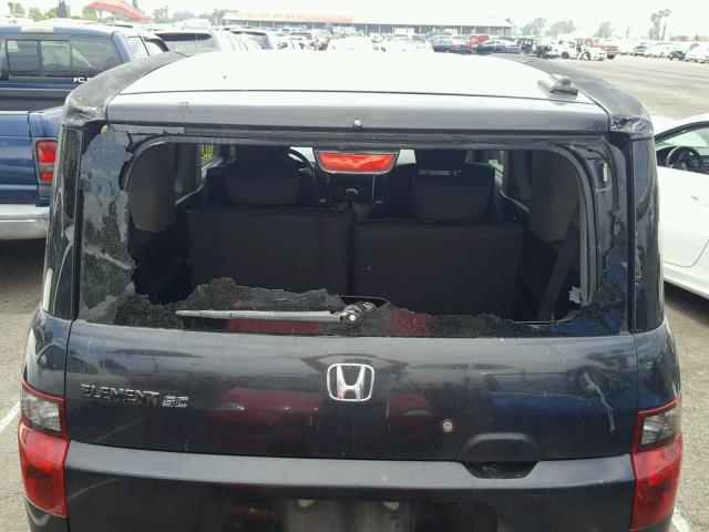 5J6YH18967L015304 - 2007 HONDA ELEMENT SC BLACK photo 9