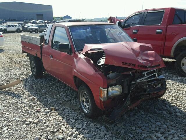 1N6SD16SXLC427276 - 1990 NISSAN D21 KING C RED photo 1