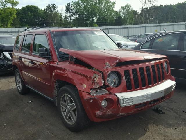 1J8FF48W97D322639 - 2007 JEEP PATRIOT LI RED photo 1