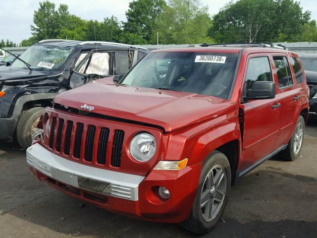 1J8FF48W97D322639 - 2007 JEEP PATRIOT LI RED photo 2