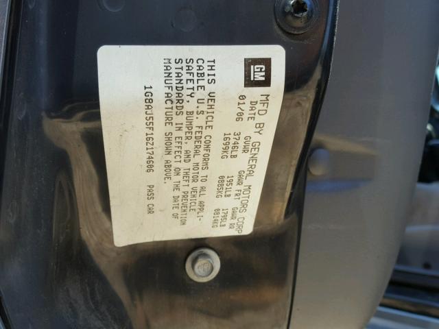 1G8AJ55F16Z174606 - 2006 SATURN ION LEVEL GRAY photo 10