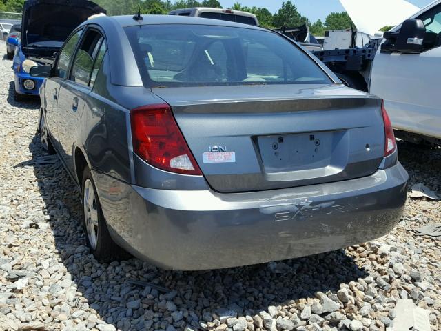 1G8AJ55F16Z174606 - 2006 SATURN ION LEVEL GRAY photo 3