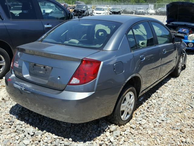 1G8AJ55F16Z174606 - 2006 SATURN ION LEVEL GRAY photo 4