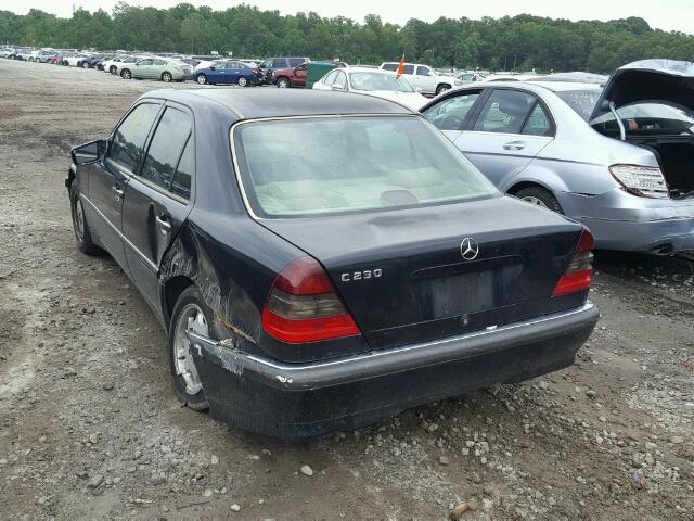 WDBHA23G5WA580710 - 1998 MERCEDES-BENZ C 230 BLACK photo 3