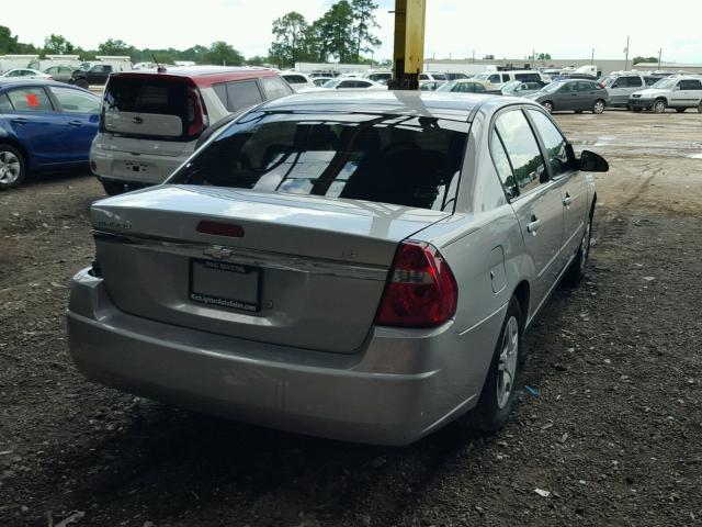 1G1ZS58FX7F203856 - 2007 CHEVROLET MALIBU LS 银色 照片 4