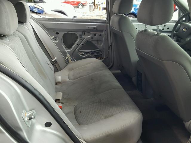 1G1ZS58FX7F203856 - 2007 CHEVROLET MALIBU LS 银色 照片 6
