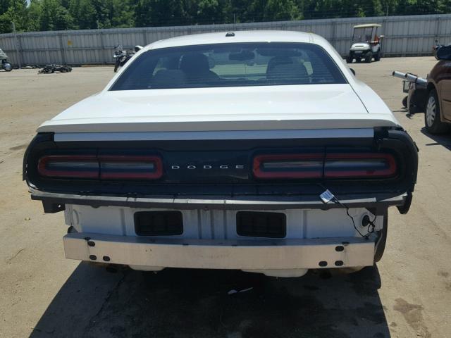 2C3CDZAGXFH774816 - 2015 DODGE CHALLENGER WHITE photo 9