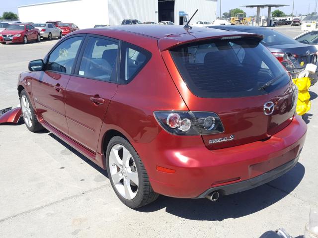 JM1BK344891188243 - 2009 MAZDA 3 S RED photo 3