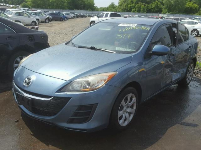 JM1BL1SG1A1156558 - 2010 MAZDA 3 I BLUE photo 2