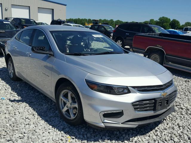 1G1ZB5ST8HF124377 - 2017 CHEVROLET MALIBU LS SILVER photo 1