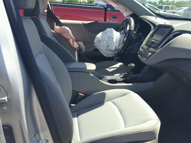 1G1ZB5ST8HF124377 - 2017 CHEVROLET MALIBU LS SILVER photo 5