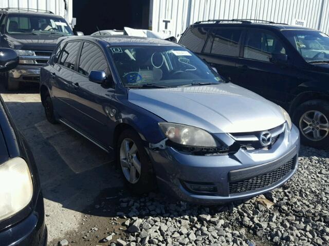 JM1BK34L671666602 - 2007 MAZDA SPEED 3 BLUE photo 1