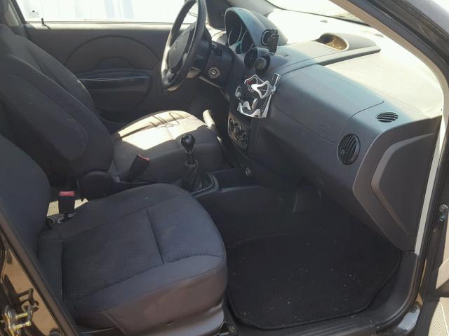 KL1TD66657B762410 - 2007 CHEVROLET AVEO BASE Qara foto 5