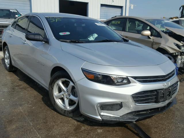 1G1ZC5STXGF296616 - 2016 CHEVROLET MALIBU LS SILVER photo 1