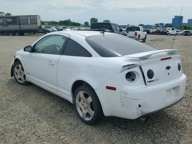 1G1AF1F5XA7223658 - 2010 CHEVROLET COBALT 2LT WHITE photo 3