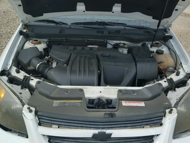 1G1AF1F5XA7223658 - 2010 CHEVROLET COBALT 2LT WHITE photo 7