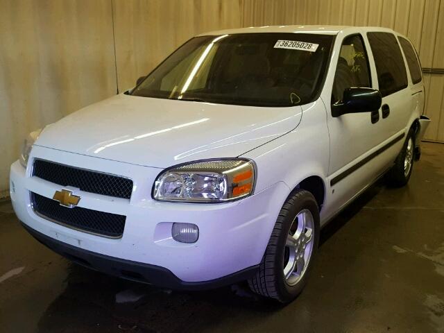 1GNDV23157D151591 - 2007 CHEVROLET UPLANDER L WHITE photo 2