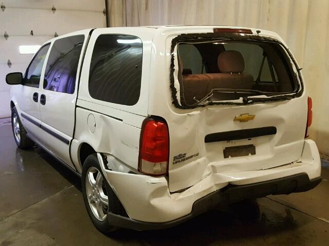 1GNDV23157D151591 - 2007 CHEVROLET UPLANDER L 白色 照片 3