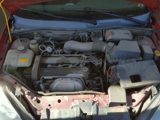 1FAFP343X3W293781 - 2003 FORD FOCUS SE C RED photo 7