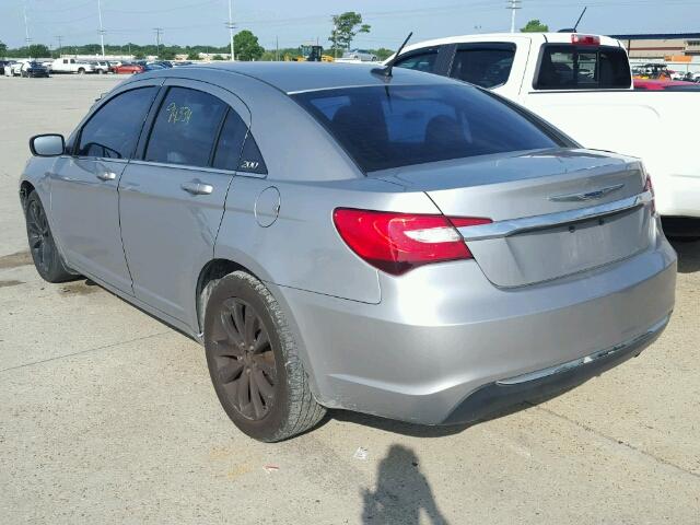 1C3CCBBB2EN152729 - 2014 CHRYSLER 200 SILVER photo 3