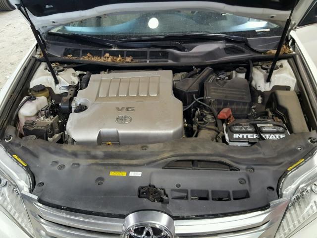 4T1BK3DB7BU436741 - 2011 TOYOTA AVALON BAS Weiß Foto 7