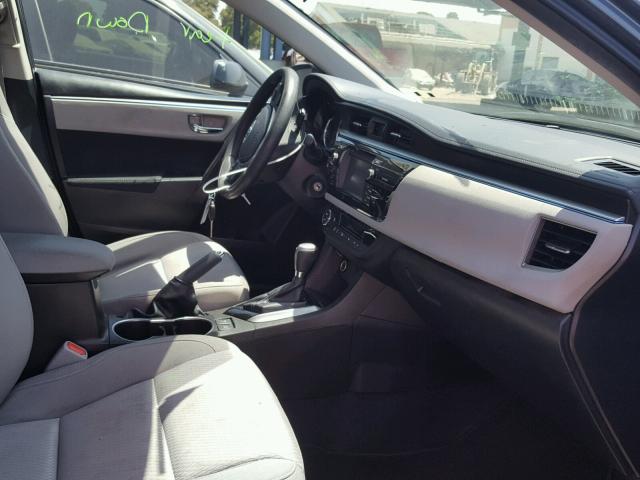 5YFBPRHE4EP130286 - 2014 TOYOTA COROLLA EC 灰色 照片 5