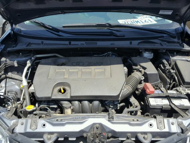 5YFBPRHE4EP130286 - 2014 TOYOTA COROLLA EC 灰色 照片 7